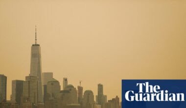 Air quality plummets in 20 US states as smoke from Canadian wildfires spreads | US news