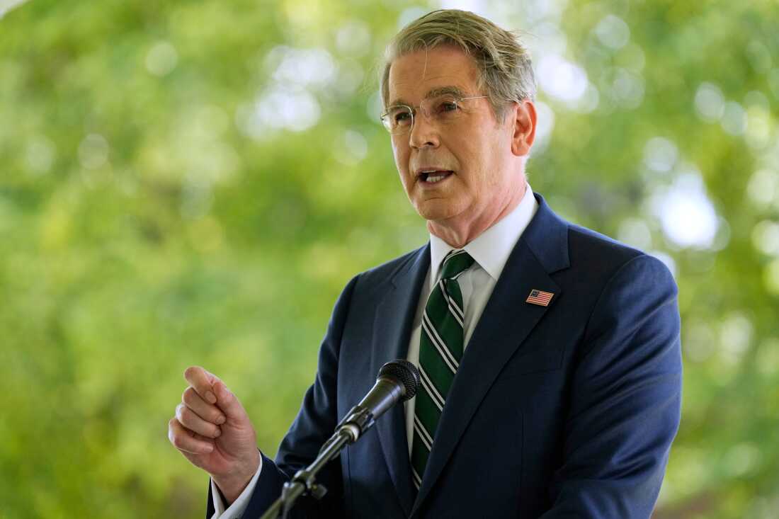 Treasury Secretary Scott Bessent unveiled the design of the coin this week, defending its legality.