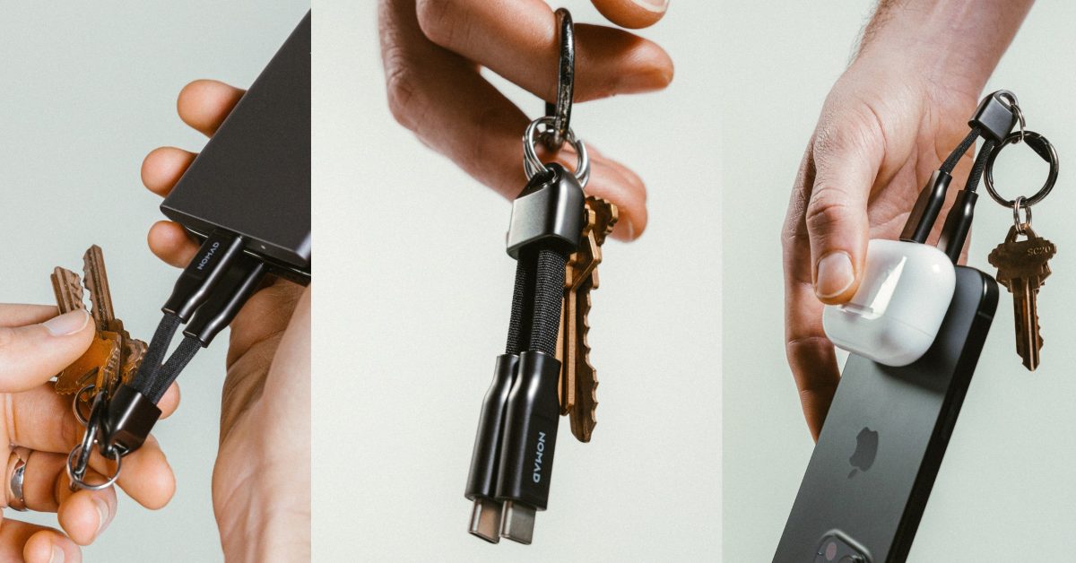 Rare deal drops Nomad's USB-C keychain charging and data transfer tool to $28