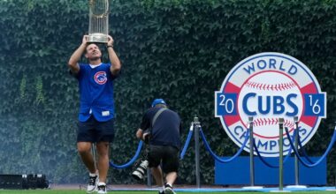 MLB news: Former Chicago Cubs player Anthony Rizzo snares Michael Busch's home run ball in the Wrigley Field bleachers