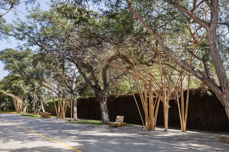 Umbral Floral Pavilion / Cerron Arquitectos - Exterior Photography, Wood