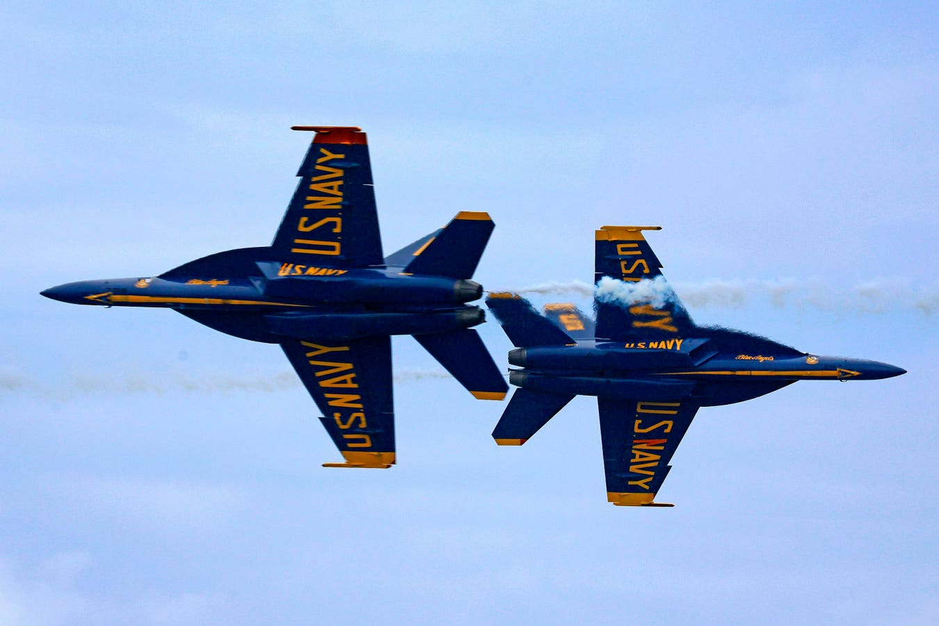 Blue Angels Pilot Says Low Flyover Was ‘Miscalculated,’ Lawmaker Says