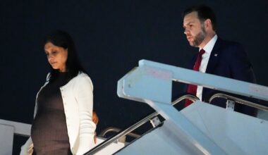 Vice President JD and Second Lady Usha Vance welcome baby boy, first child born to sitting US VP in more than 150 years