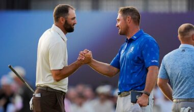 Scottie Scheffler comments on Bryson DeChambeau's two-shot Open Championship penalty: 'not a cheater'