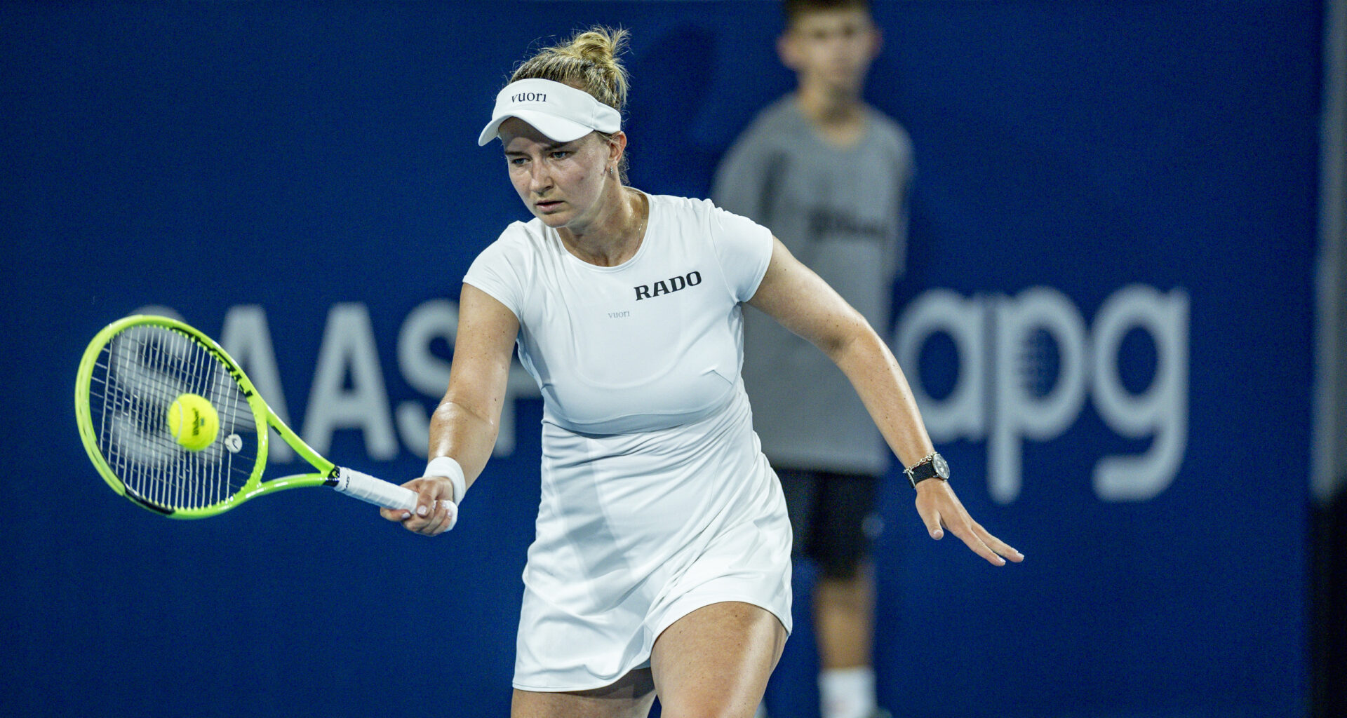 Late-night delight: Krejcikova puts away Tauson just after midnight to make Athens final