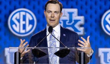 Kentucky football coach channels Curt Cignetti, delivers SEC Media Days quote everyone will remember
