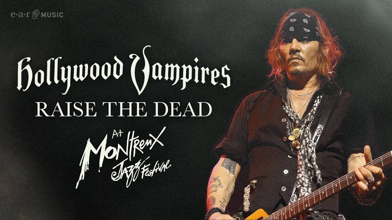 Hollywood Vampires - Raise The Dead (At Montreux Jazz Festival) - YouTube