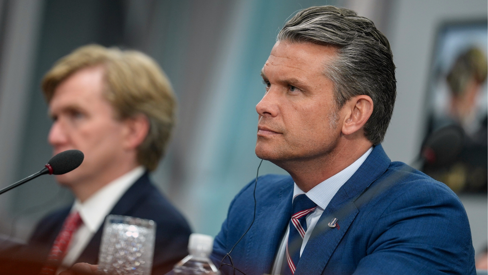 Hegseth is facing questions from senators over funding for the Iran war