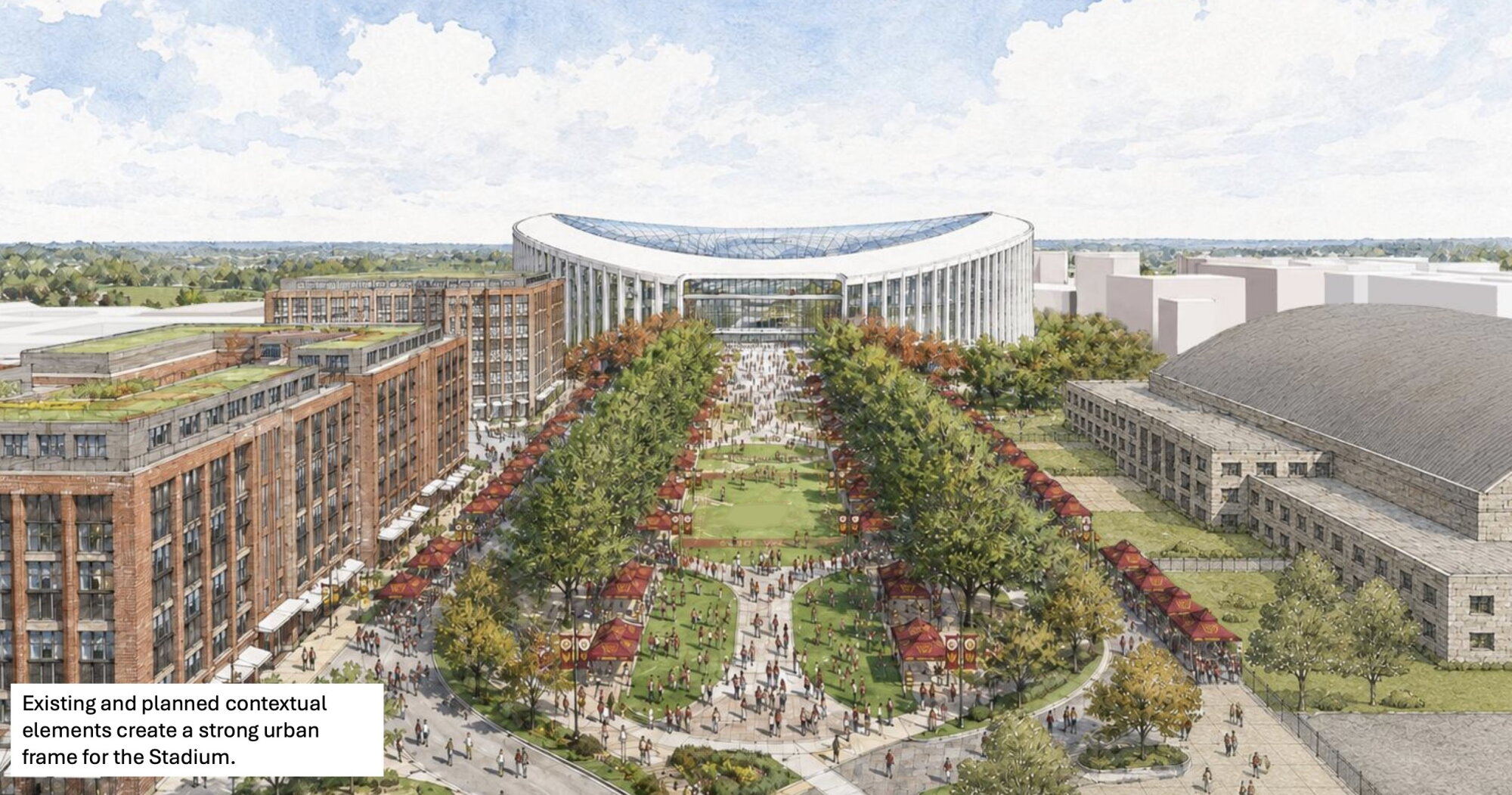 Commanders stadium updated rendering