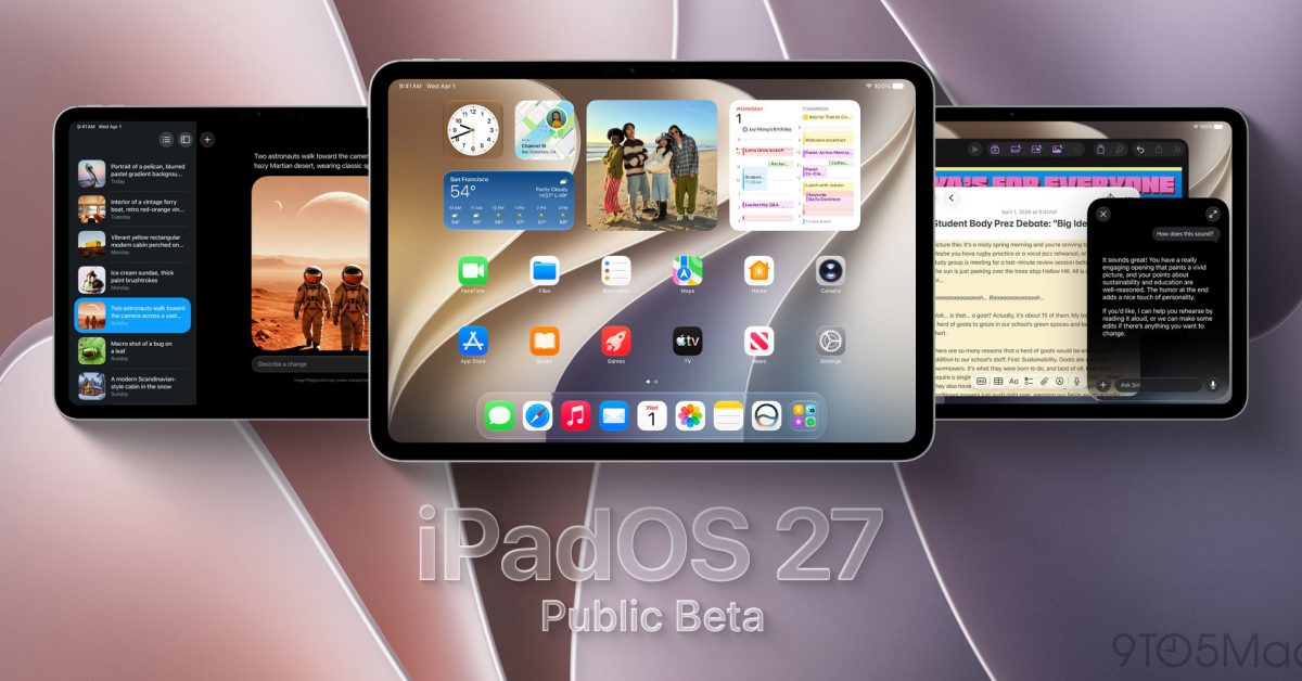 Public beta 2 for iPadOS 27 and more arrives with these new features