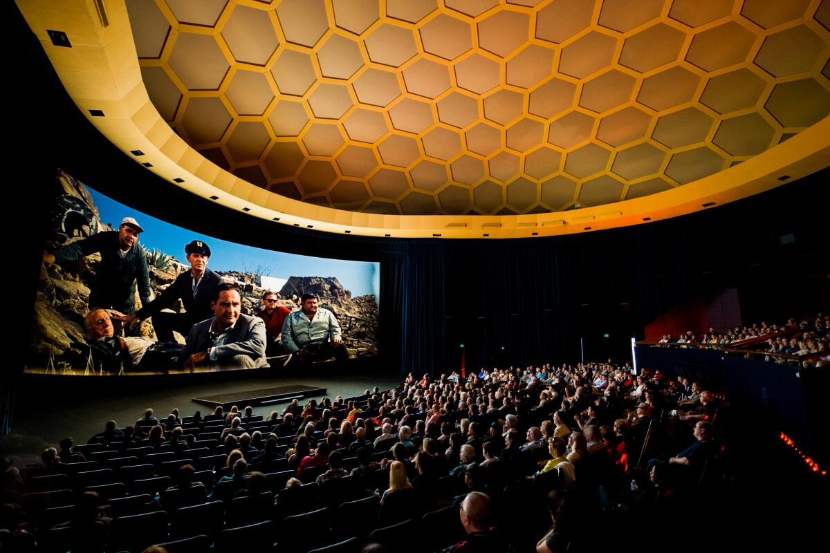 Inside the Cinerama Dome