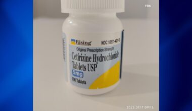 Allergy medication recalled after drug mix-up that could be life-threatening: FDA