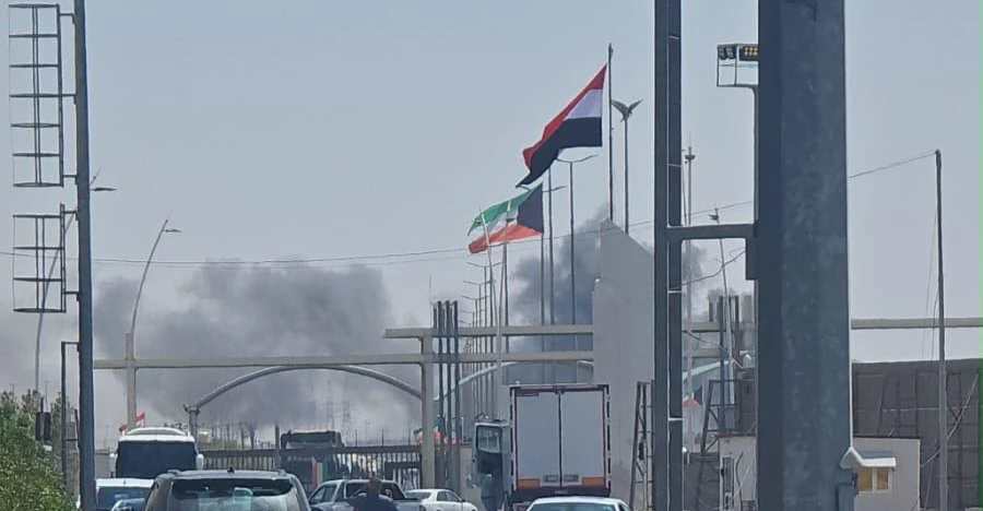 Iranian missiles strike Kuwait’s border crossing through Iraq - Shafaq News