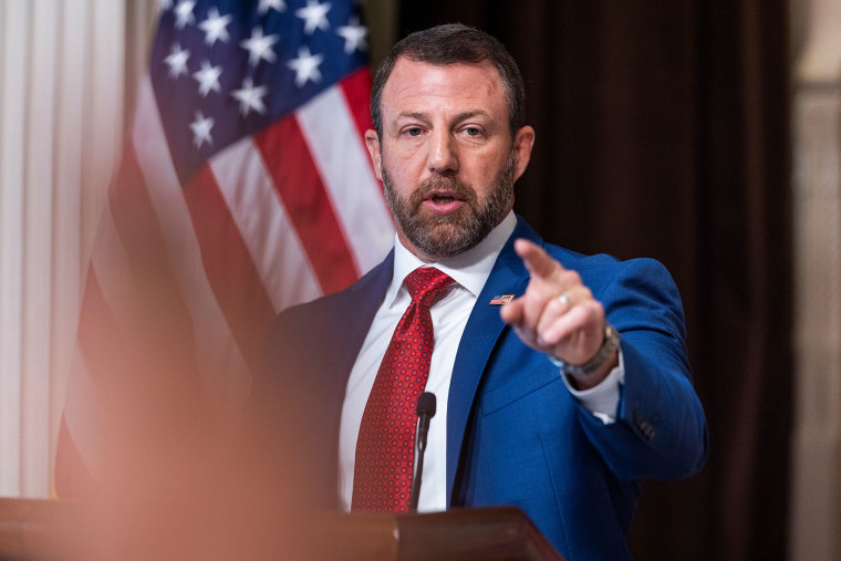DHS Secretary Markwayne Mullin Holds News Conference