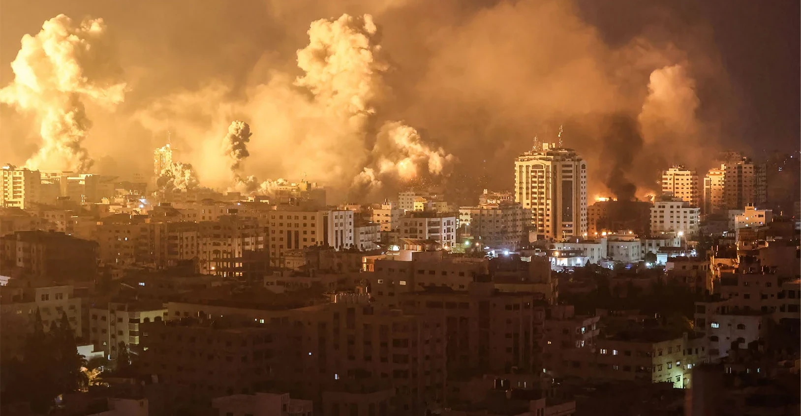 Israeli airstrikes hit homes across Gaza - Shafaq News