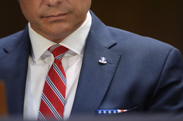 Defense Secretary Pete Hegseth testifies at a Senate Appropriations Committee hearing, Tuesday, July 21, 2026, on Capitol Hill in Washington. (AP Photo/Jacquelyn Martin)