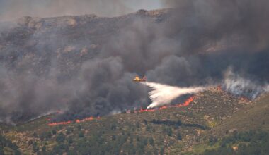 More than 200,000 evacuated in France and Spain as wildfires tear through southern Europe