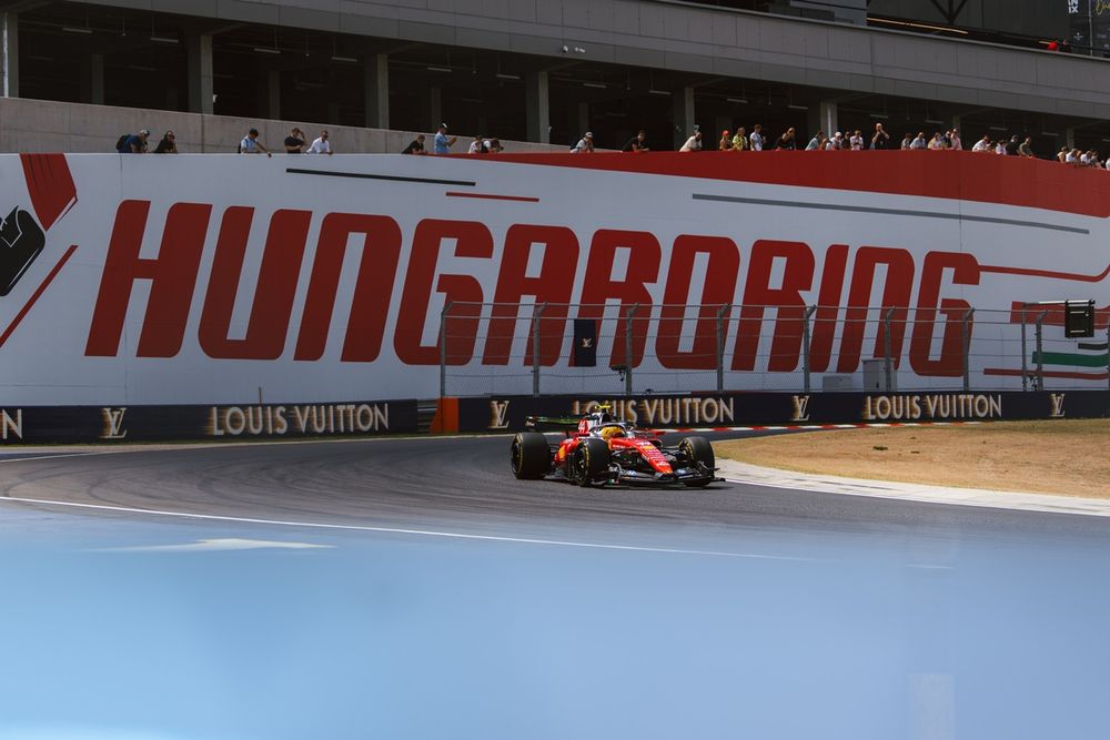 Ferrari looked quick off the bat in Hungary's Friday sessions