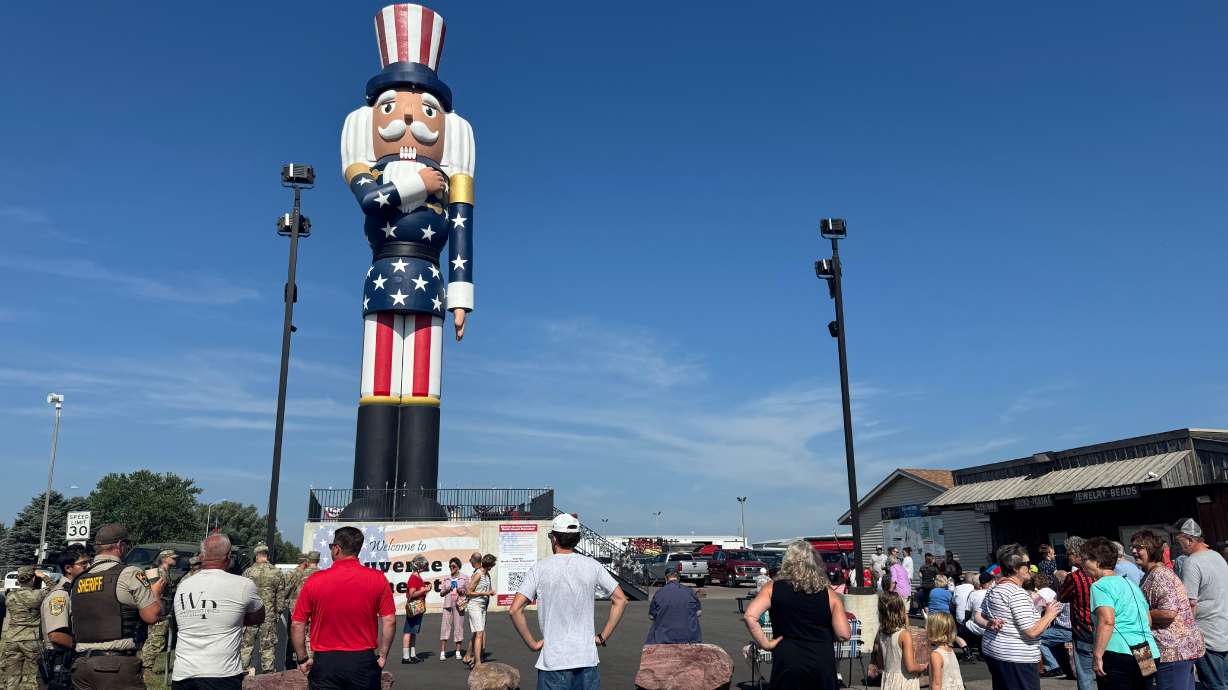 How an Ogden company built a colossal star-spangled nutcracker