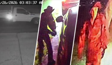 Man seen on video breaking into cars, stealing truck in Bucks Co. – NBC10 Philadelphia