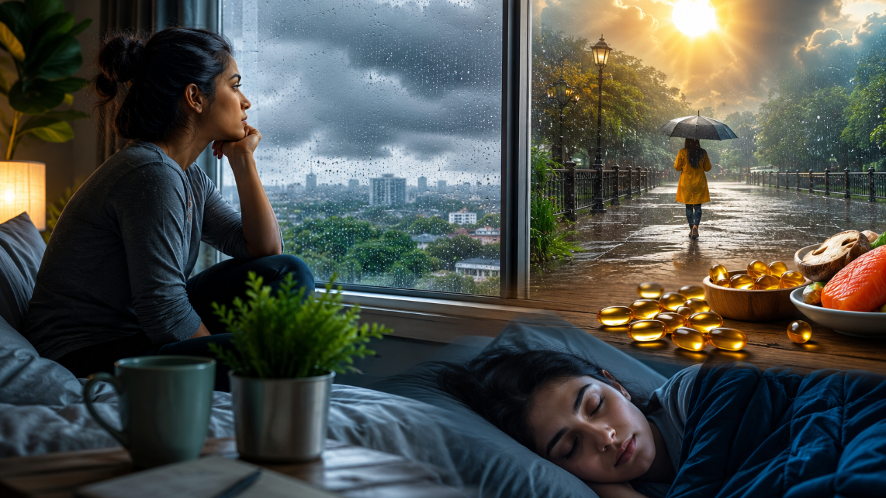 Monsoon-vitamin D dilemma: Doctor explains what weeks of cloudy skies mean for sunlight exposure, sleep and mood |