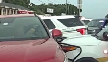 Dashcam video shows PIT maneuver, man accused of abducting girl, 13, pointing gun at Marion County deputies