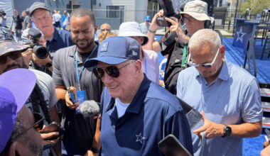 Jerry Jones is willing to give up a top pick for a defensive playmaker
