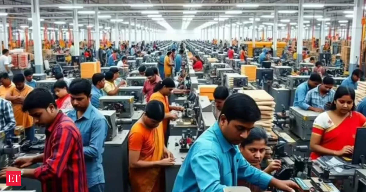 India’s industrial output quickens to 7.3% in June from 5.1% in May as manufacturing, electricity growth accelerates
