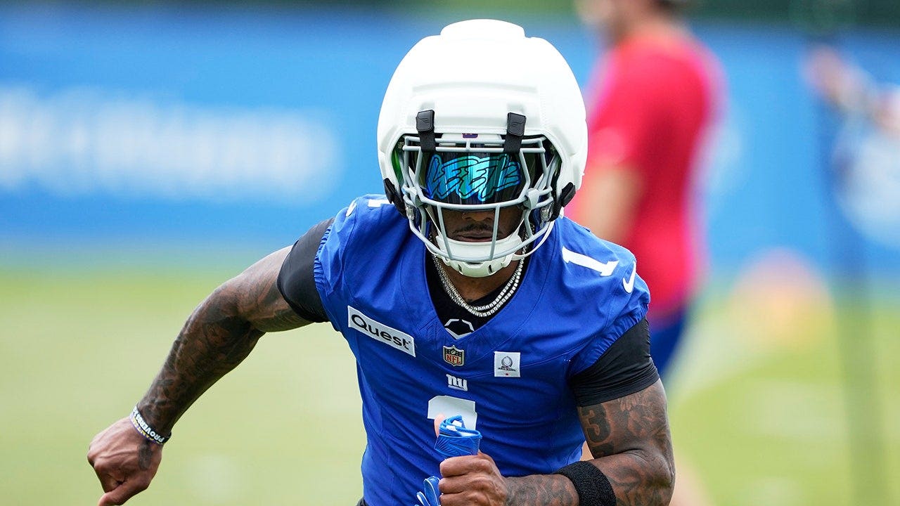 Malik Nabers returns to practice after ACL and meniscus tear surgery