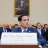 Secretary of State Marco Rubio prepares to testify during a House Committee on Foreign Affairs hearing in the Rayburn House Office Building on June 3.
