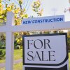 A sign is posted for a new home for sale in Ambler, Pa., Thursday, Oct. 16, 2025.
