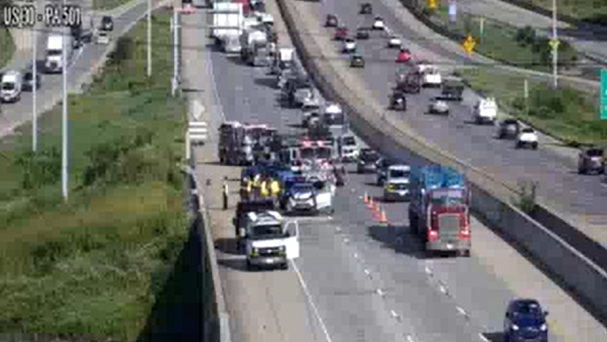Route 30 crash causes major delays on several Lancaster County, Pa. routes