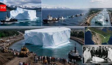 How a giant iceberg travelled from Alaska to Iowa in 1977 for Saudi Arabia's ambitious plan to turn Antarctic icebergs into a freshwater source | World News