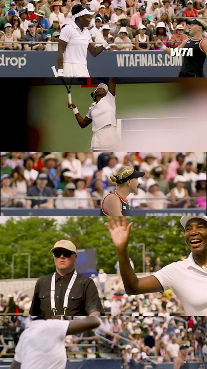 The duo we didn’t know we needed! 👯‍♀️ #WTA #MubadalaDCOpen #DianaShnaider #VenusWilliams - YouTube