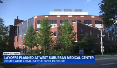 West Suburban hospital in Oak Park, Illinois sends permanent layoff notices to about 500 furloughed employees
