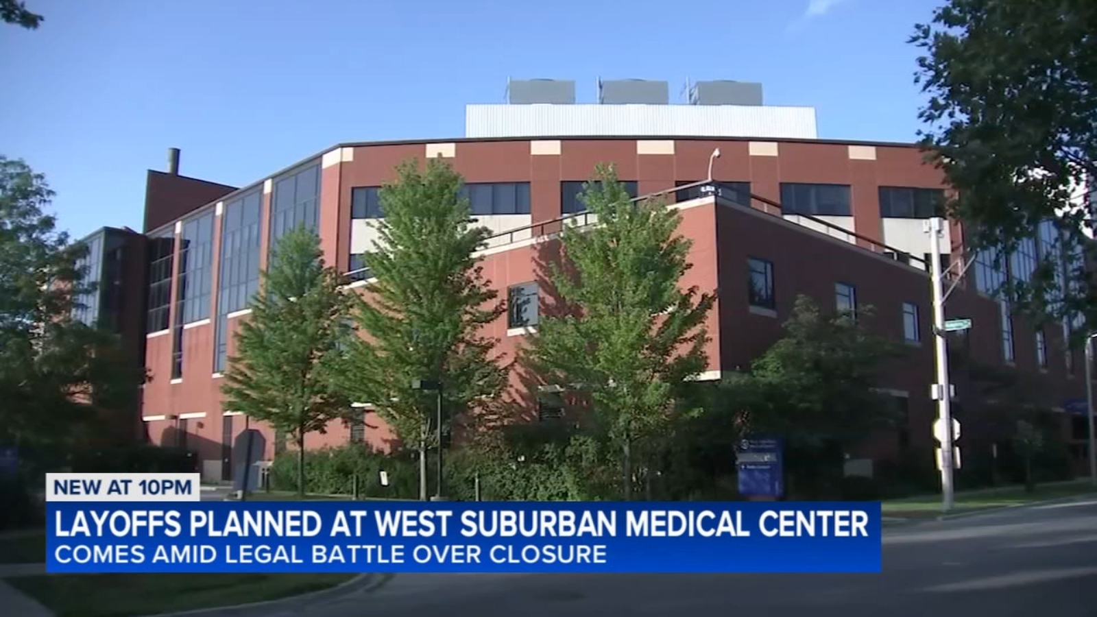 West Suburban hospital in Oak Park, Illinois sends permanent layoff notices to about 500 furloughed employees