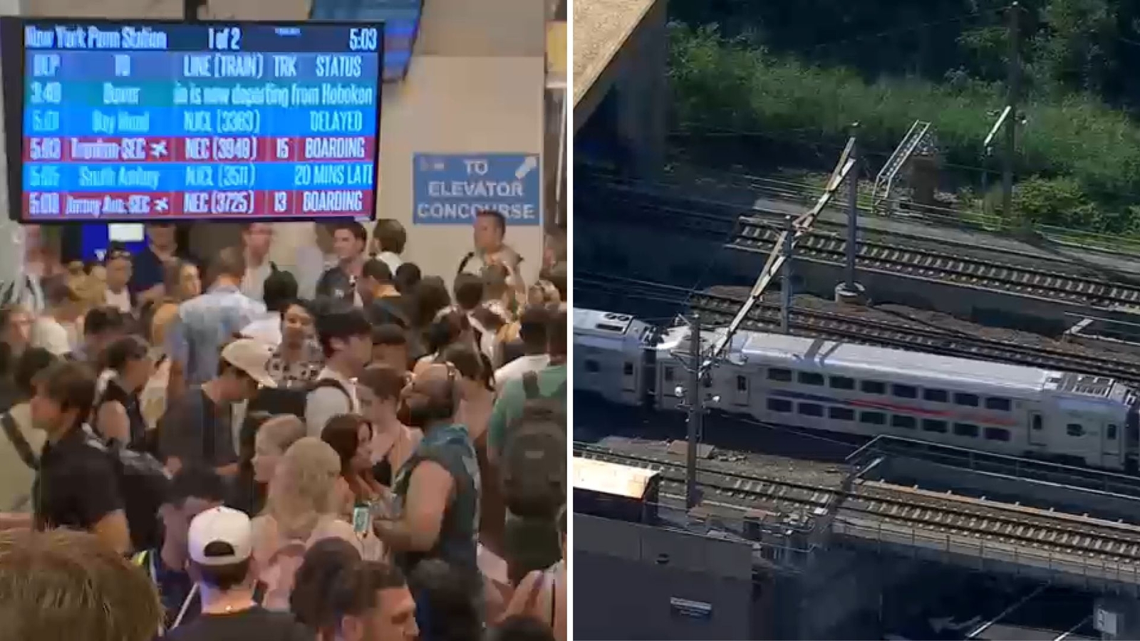 NJ Transit meltdown: Extreme heat leads to train cancellations, delays, commuter frustrations