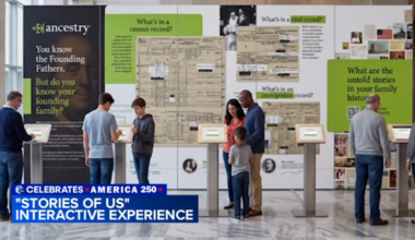 New exhibit at Constitution Center, called "Stories of US", lets visitors explore family ties to U.S. history