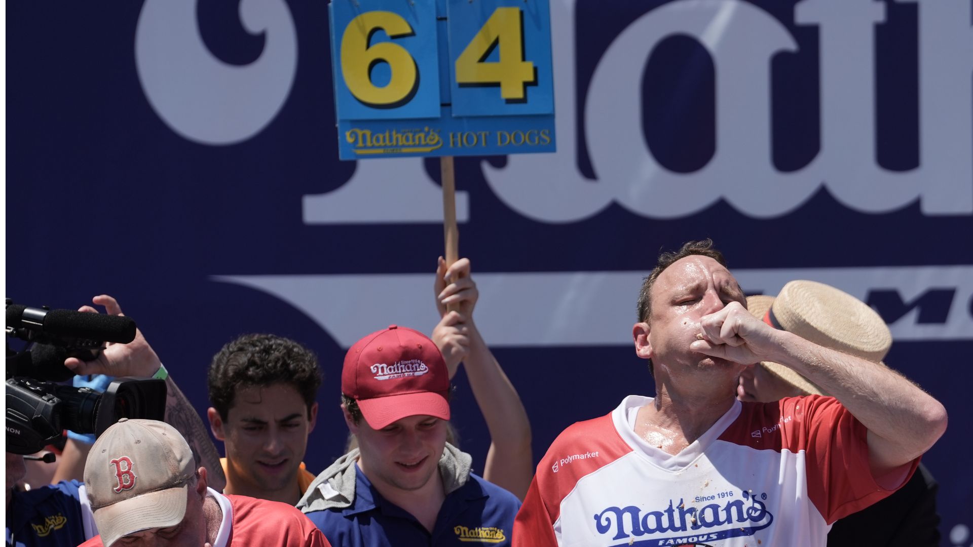 joey chestnut nathan's famous hot dog eating contest 2026