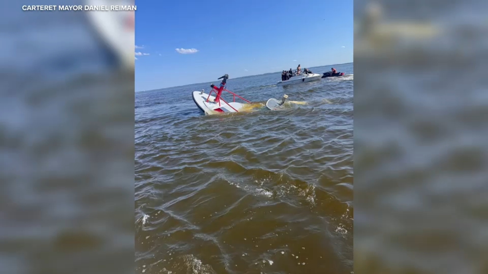 Whale causes catastrophic damage to Carteret, New Jersey fire department marine unit