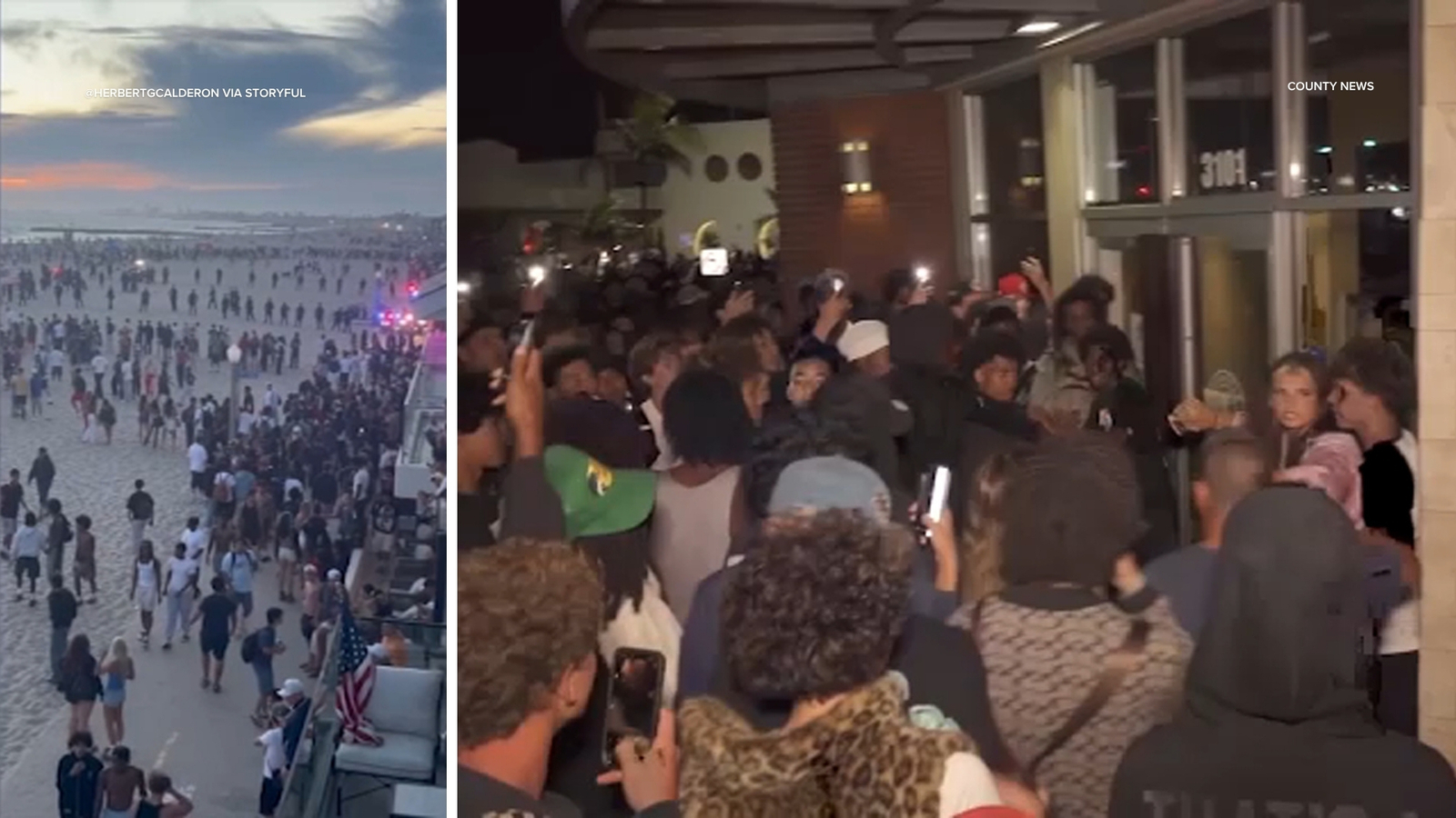 Mostly juveniles, young adults from out of state among 402 arrests in Newport Beach July 4th chaos, police say