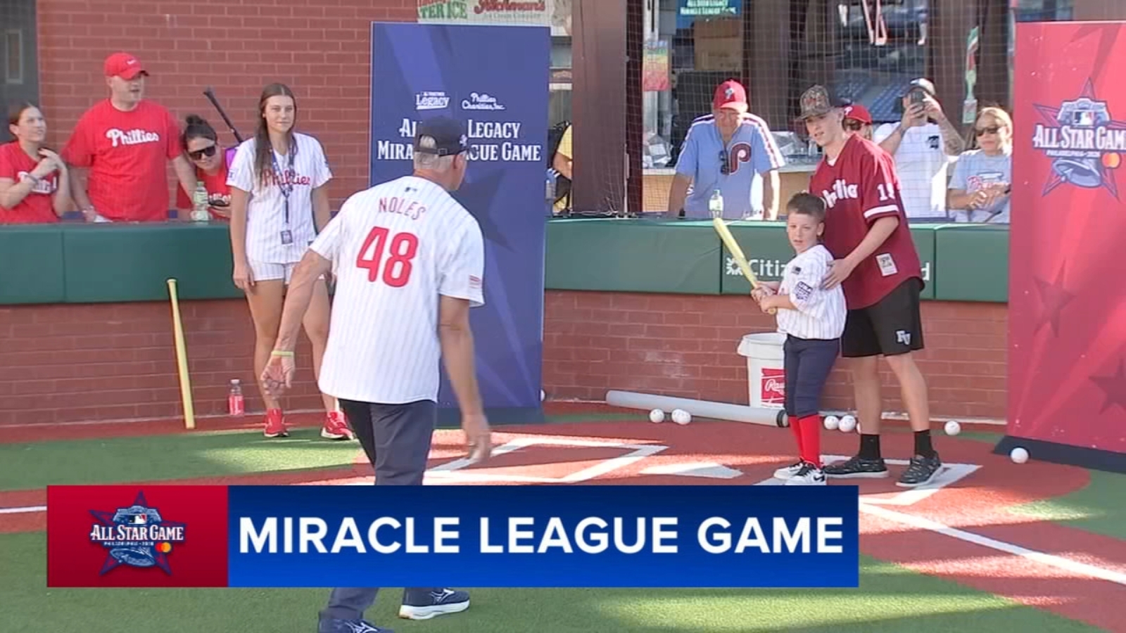 MLB All-Star week: Phillies legends help Miracle League kids live baseball dreams