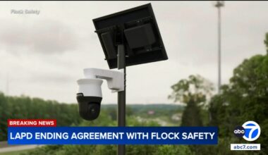 LAPD ending agreement with surveillance company Flock Safety amid privacy concerns