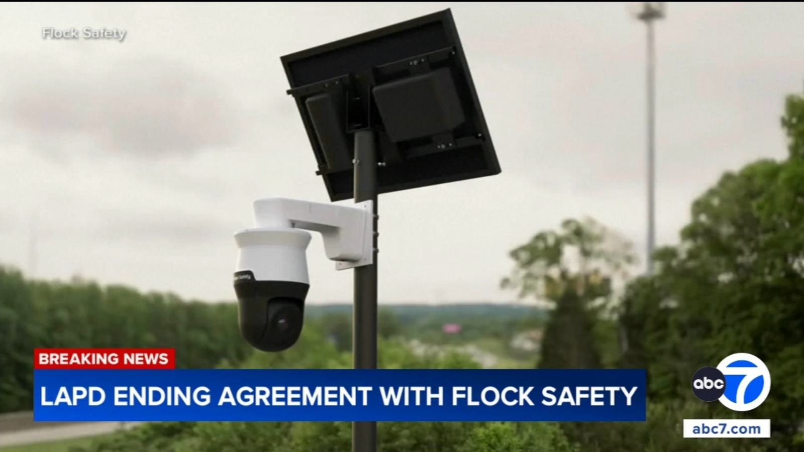 LAPD ending agreement with surveillance company Flock Safety amid privacy concerns