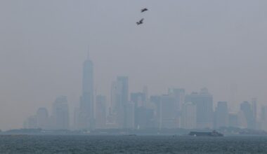 NYC weather: Air quality alert for New York, NJ and Tri-State as Canadian wildfire smoke moves in