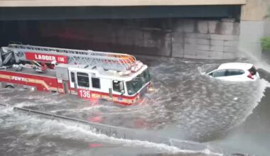 NYC weather: Storms bring flash flooding to NYC and more could come tonight