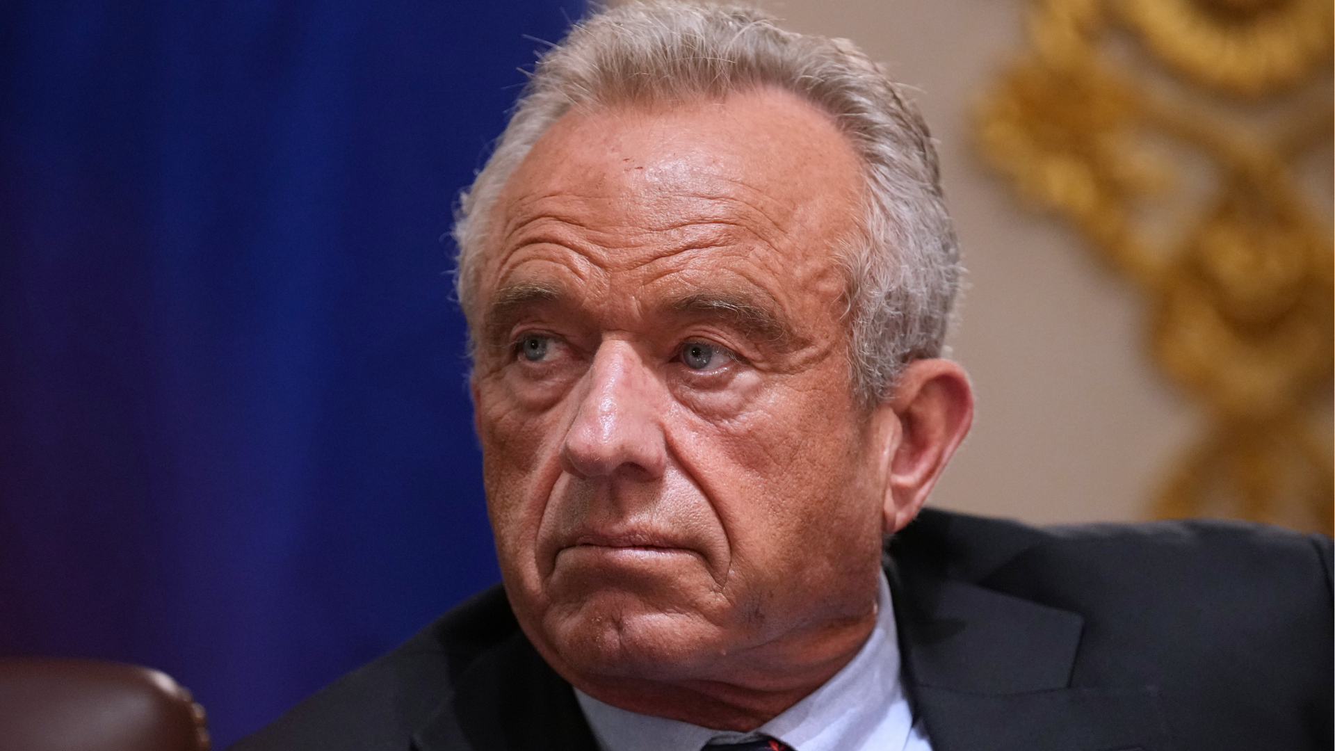 Secretary of Health and Human Services Robert F. Kennedy Jr., listens during a Cabinet meeting at the White House, Wednesday, May 27, 2026, in Washington.