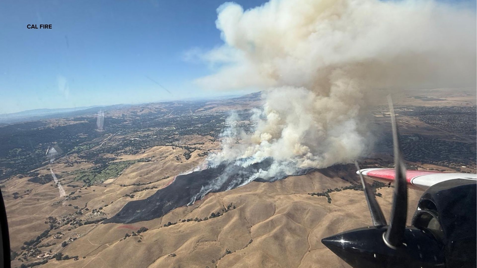 Little Fire: Evacuations ordered as wildfire explodes to 950 acres near Pleasanton in Alameda County -- LIVE
