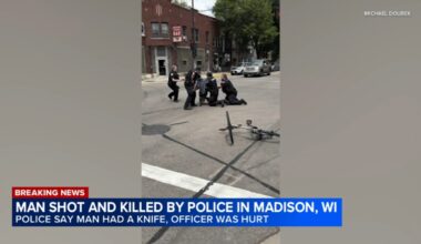 Madison, Wisconsin shooting news today: Police officer shoots, kills man on street near state Capitol; protest takes to streets