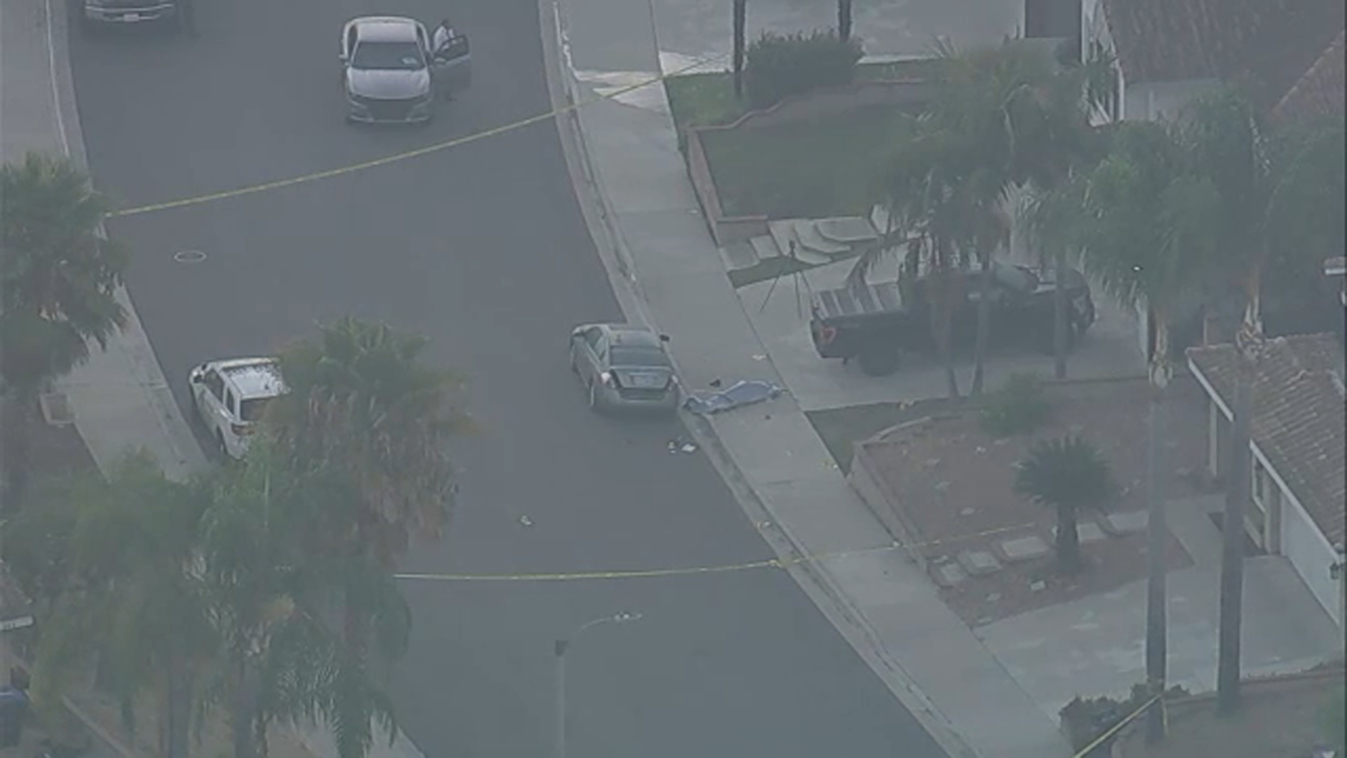 Man shot by sheriff's deputies after body found in trunk in Chino Hills
